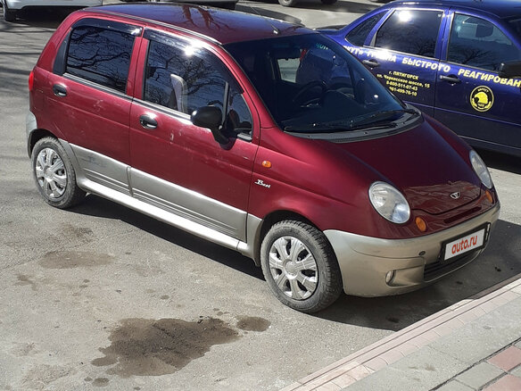 2007 Daewoo Matiz Best I Рестайлинг, красный - вид 3