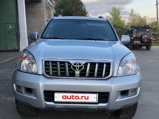 2008 Toyota Land Cruiser Prado 5-speed 120 Series Рестайлинг, серебристый, 1570000 рублей, вид 1