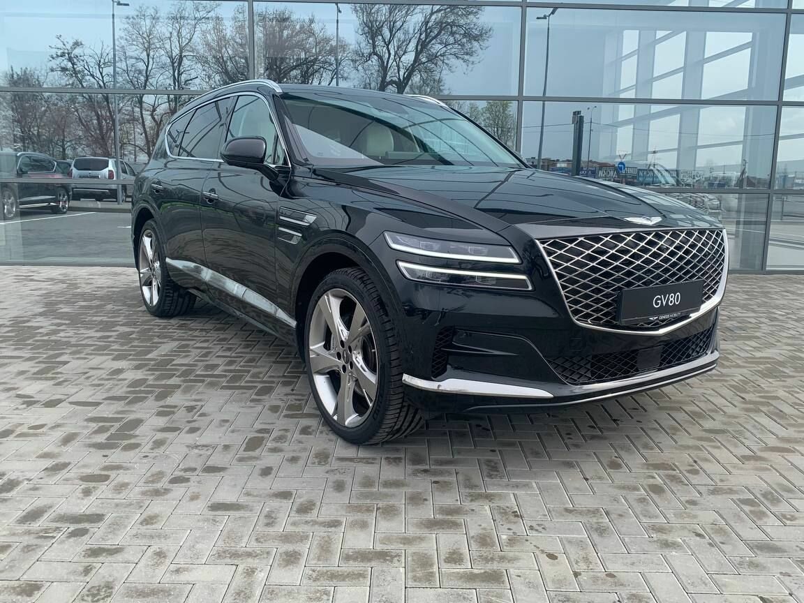Genesis gv80 черный