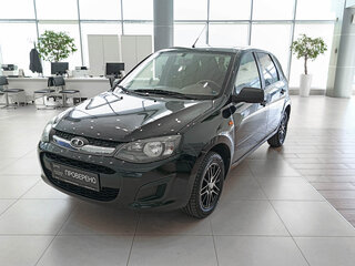 2016 Lada (ВАЗ) Kalina II, чёрный, 497000 рублей, вид 1