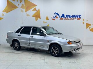 2007 Lada (ВАЗ) 2115, серебристый, 89000 рублей, вид 1