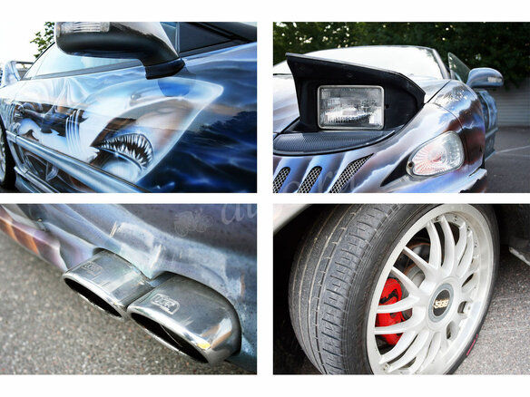 1992 Dodge Stealth, белый - вид 4