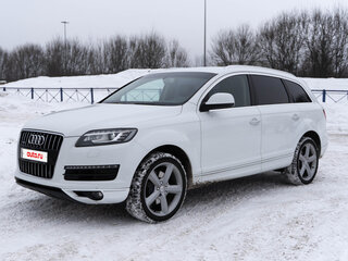 2013 Audi Q7 I (4L) Рестайлинг, белый, 2900000 рублей, вид 1