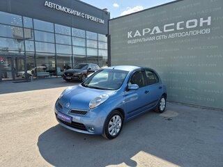2008 Nissan Micra III (K12), синий, 540000 рублей, вид 1