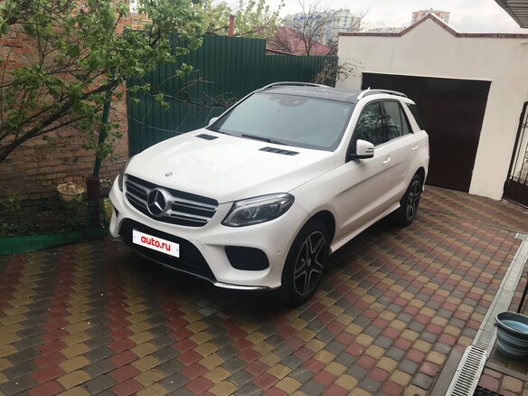 2016 Mercedes-Benz GLE 300 I (W166), белый, 4450000 рублей