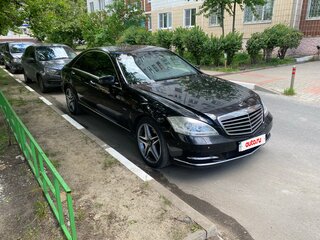 2009 Mercedes-Benz S-Класс 350 V (W221) Рестайлинг, чёрный, 1850000 рублей, вид 2