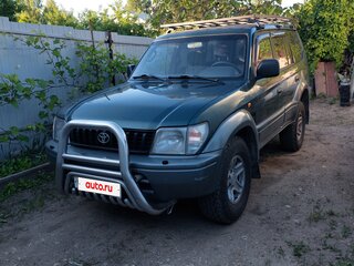 1997 Toyota Land Cruiser Prado 90 Series, зелёный, 990000 рублей, вид 1