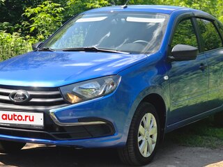 2020 Lada (ВАЗ) Granta I Рестайлинг, синий, 750000 рублей, вид 1