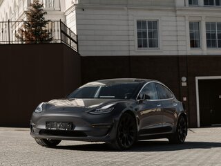 2020 Tesla Model 3 Long Range I, серый, 1950000 рублей, вид 5