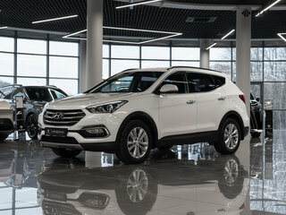 2017 Hyundai Santa Fe III Рестайлинг, белый, 2410000 рублей, вид 1