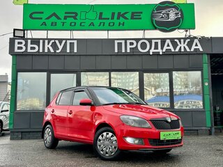 2012 Skoda Fabia II Рестайлинг, красный, 435000 рублей, вид 1
