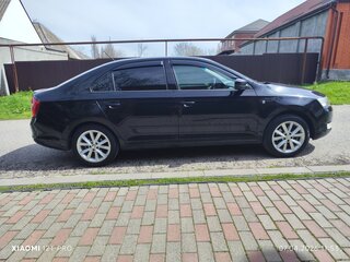2015 Skoda Rapid I, чёрный, 600000 рублей, вид 4