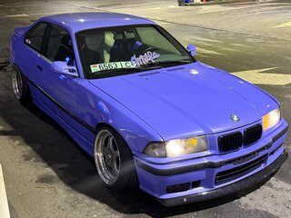 1995 BMW 3 серии 320i III (E36), фиолетовый, 1250000 рублей, вид 1