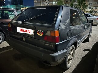 1991 Volkswagen Golf II, чёрный, 150000 рублей, вид 4