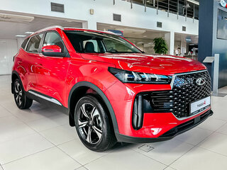 2024 Chery Tiggo 4 I Рестайлинг 2, красный, 2370000 рублей, вид 1