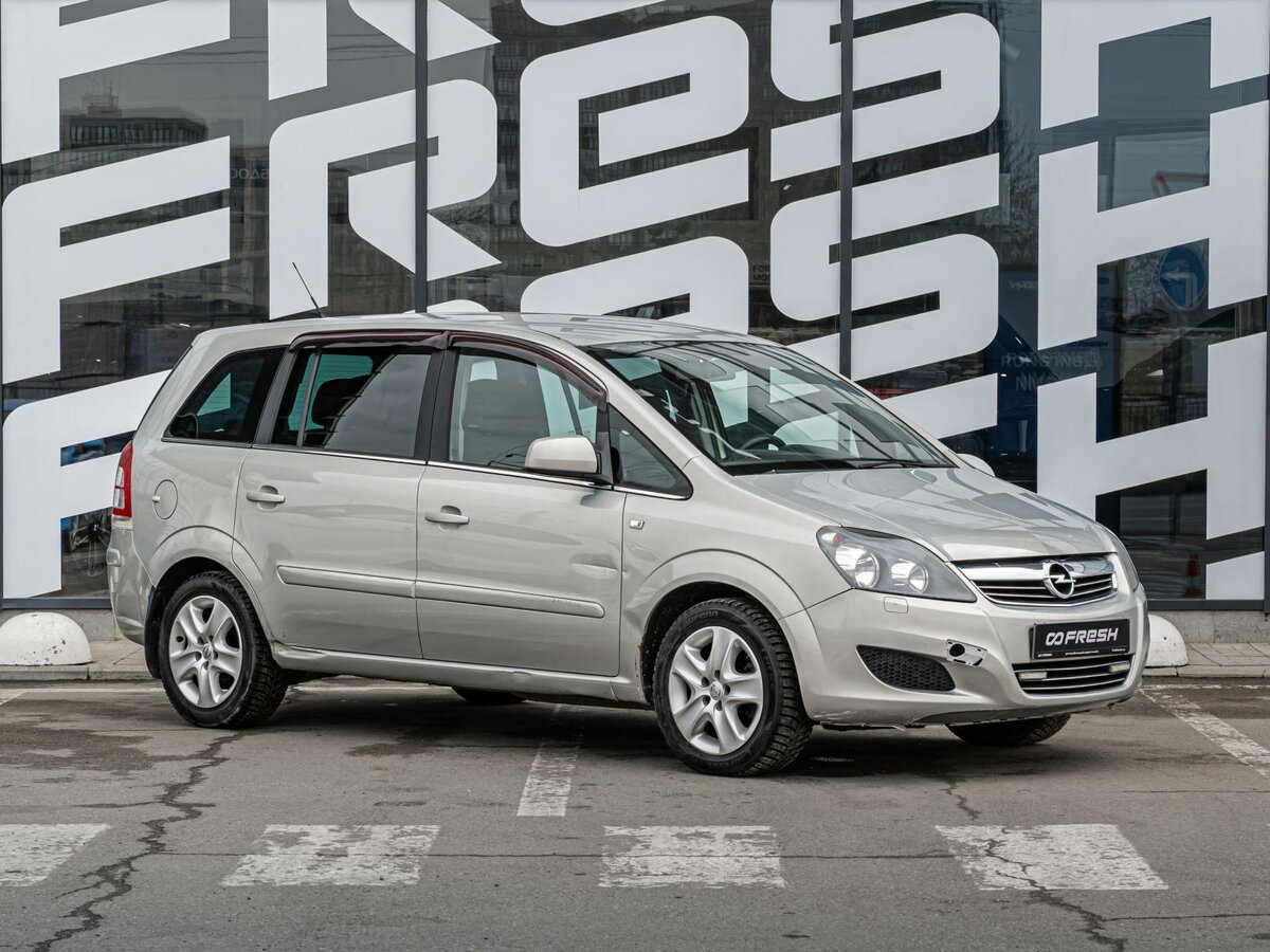 Opel Zafira B Рестайлинг