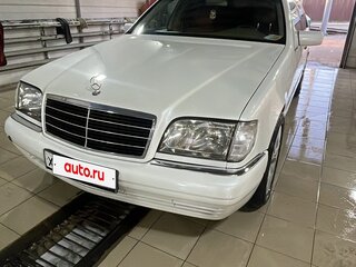 1998 Mercedes-Benz S-Класс 320 III (W140) Рестайлинг, белый, 1250000 рублей, вид 1