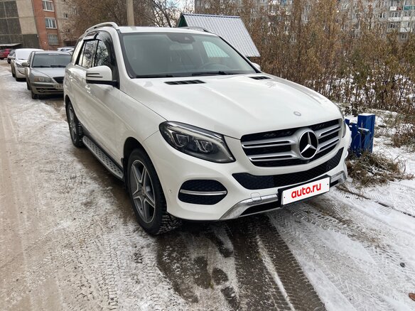 2016 Mercedes-Benz GLE 350 d I (W166), белый, 3900000 рублей - вид 1