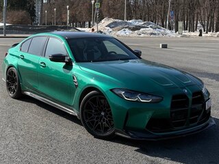 2022 BMW M3 Competition Package VI (G80), зелёный, 10300000 рублей, вид 4