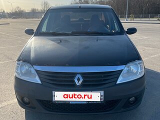 2009 Renault Logan I Рестайлинг, чёрный, 165000 рублей, вид 2