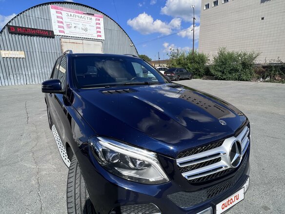 2018 Mercedes-Benz GLE 300 I (W166), синий, 3200000 рублей - вид 4