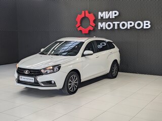 2018 Lada (ВАЗ) Vesta SW I, белый, 950000 рублей, вид 1