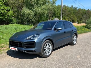 2020 Porsche Cayenne III, голубой, 7600000 рублей, вид 2