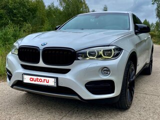 2015 BMW X6 30d II (F16), белый, 3370000 рублей, вид 1
