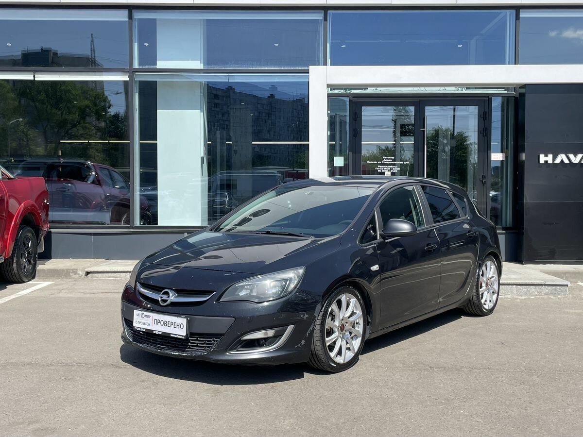 Opel Astra J Рестайлинг