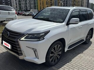 2018 Lexus LX 570 III Рестайлинг 2, белый, 6800000 рублей, вид 1