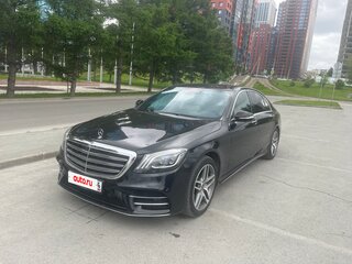 2020 Mercedes-Benz S-Класс 450 Long VI (W222, C217) Рестайлинг, чёрный, 6100000 рублей, вид 1
