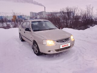 2006 Hyundai Accent ТагАЗ II, золотистый, 310000 рублей, вид 1