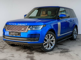 2019 Land Rover Range Rover IV Рестайлинг, синий, 8060000 рублей, вид 1
