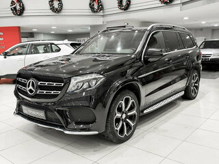2017 Mercedes-Benz GLS 350 d I (X166), чёрный, 3399000 рублей, вид 1