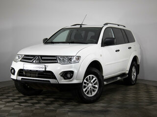 2014 Mitsubishi Pajero Sport II Рестайлинг, белый, 1499000 рублей, вид 1