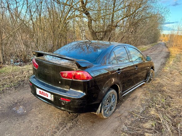 2007 Mitsubishi Lancer X, чёрный, 470000 рублей - вид 6