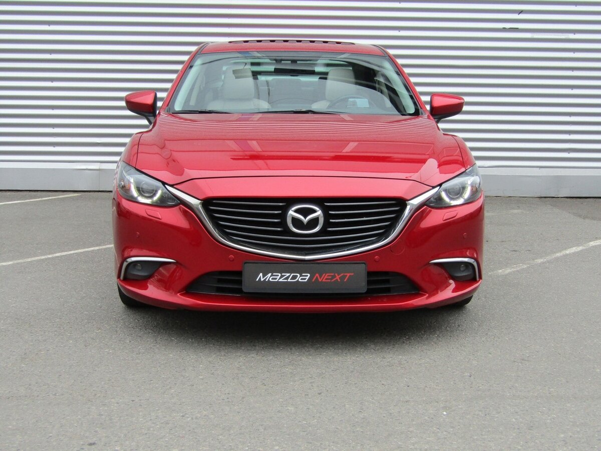 Мазда 6 2017 красная