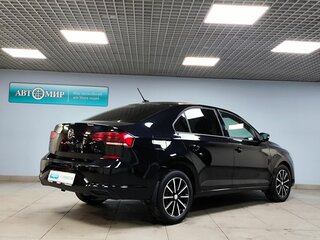 2020 Volkswagen Polo VI, чёрный, 1570000 рублей, вид 5