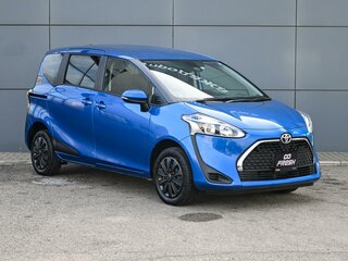 2019 Toyota Sienta II Рестайлинг, синий, 1490000 рублей, вид 1
