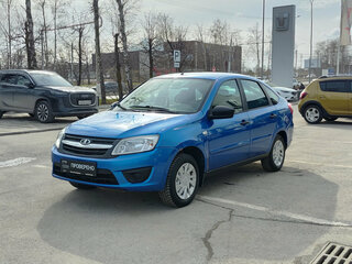 2018 Lada (ВАЗ) Granta I, синий, 395000 рублей, вид 1