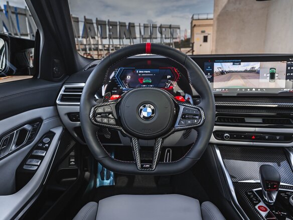2026 BMW M3 Competition Package VI (G80) Рестайлинг, зелёный - вид 23