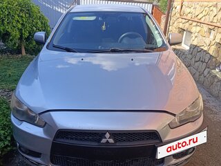 2008 Mitsubishi Lancer X, серебристый, 995000 рублей, вид 1