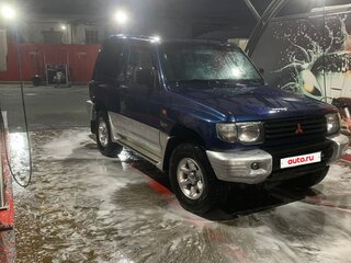 1998 Mitsubishi Pajero II Рестайлинг, синий, 400000 рублей, вид 3