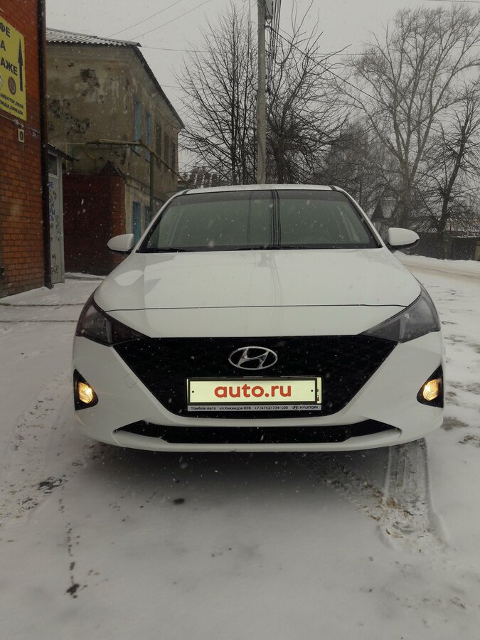 Hyundai solaris ii рестайлинг