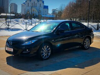 2012 Mazda 6 II (GH) Рестайлинг, чёрный, 1410000 рублей, вид 1