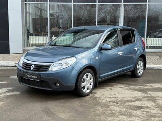 2013 Renault Sandero I, синий, 690000 рублей, вид 1