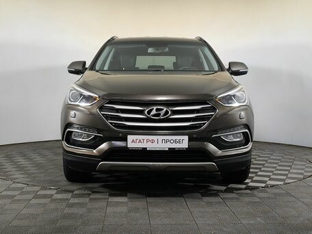 2016 Hyundai Santa Fe Grand III, коричневый, 2115000 рублей, вид 2