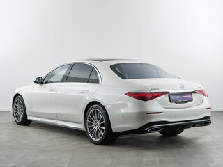 2021 Mercedes-Benz S-Класс 500 4MATIC VII (W223), белый, 11949077 рублей, вид 2