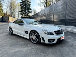 2008 Mercedes-Benz SL-Класс AMG 63 AMG II (R230) Рестайлинг 2, белый, 6500000 рублей, вид 1