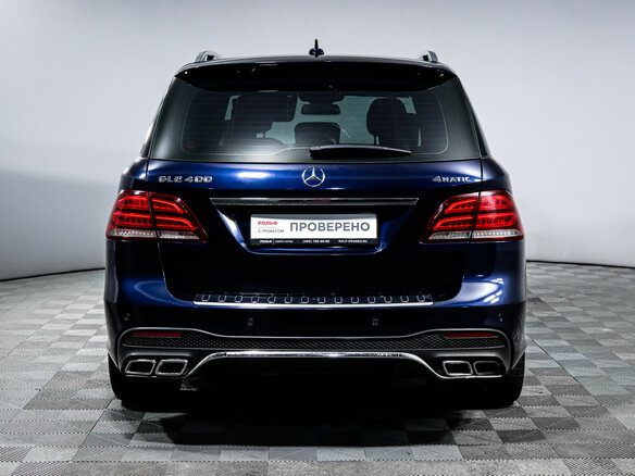 2015 Mercedes-Benz GLE 400 I (W166), синий, 2950000 рублей - вид 5